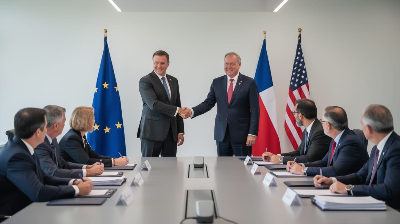 Accord commercial UE-USA : des droits de douane à 15% pour la plupart des exportations européennes