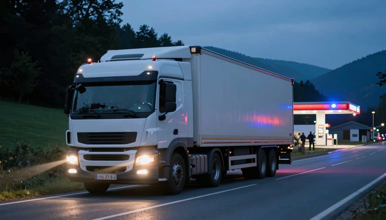 Camionneur ivre retiré de la circulation en Haute-Autriche – taux de 2,54 pour mille mesuré
