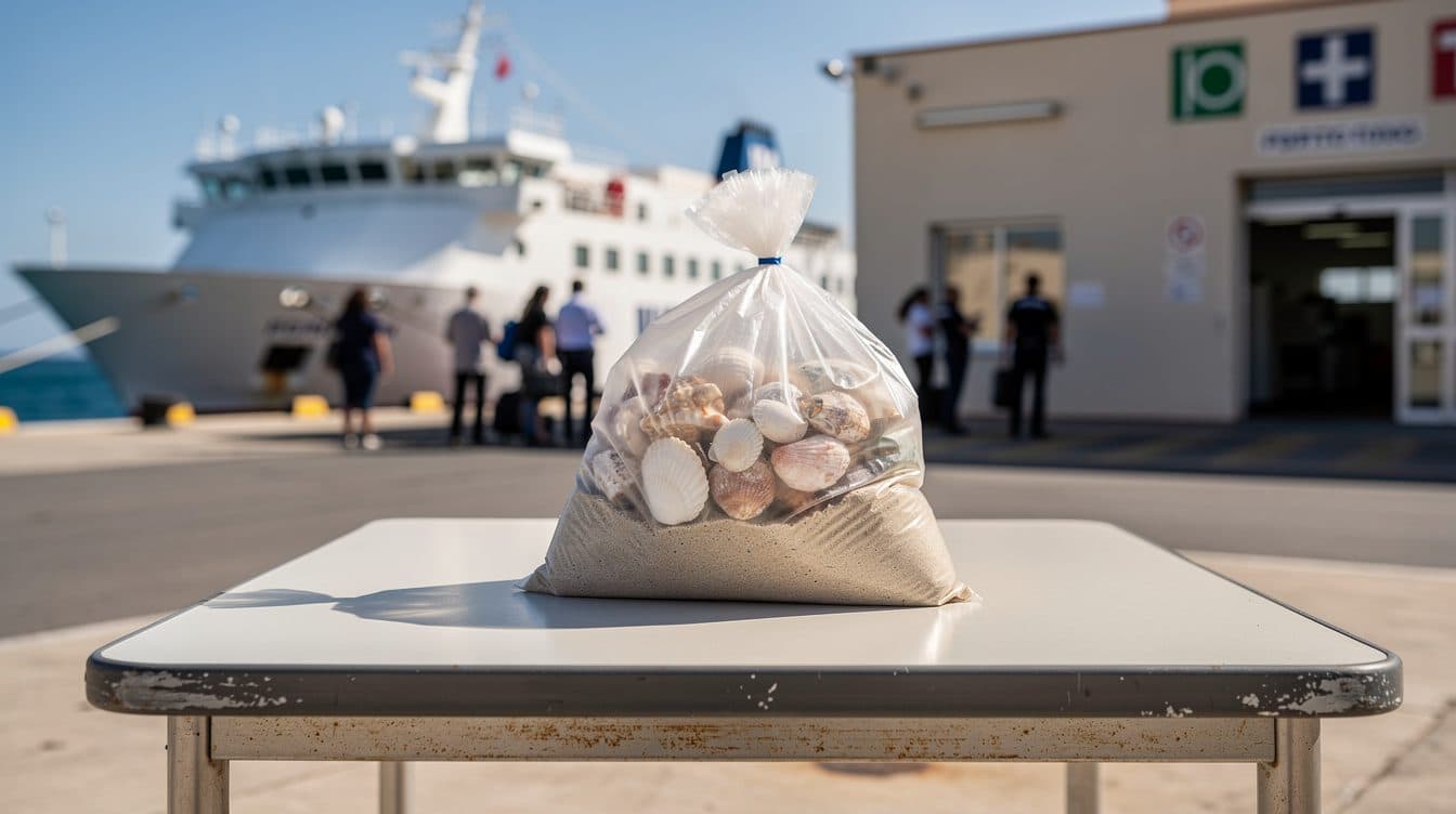 Une touriste française arrêtée avec 40 kilos de sable en Sardaigne