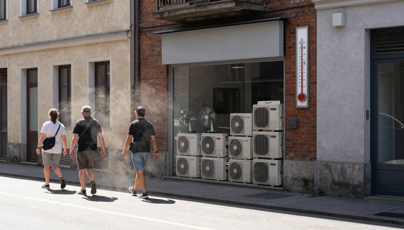 Vague de chaleur en Allemagne : les commerçants signalent une demande record pour les ventilateurs, climatiseurs et eau minérale