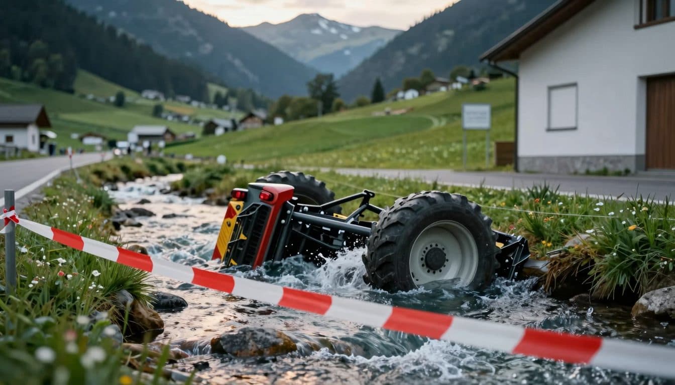 Accident mortel de tracteur au Tyrol : un jeune de 16 ans perd la vie