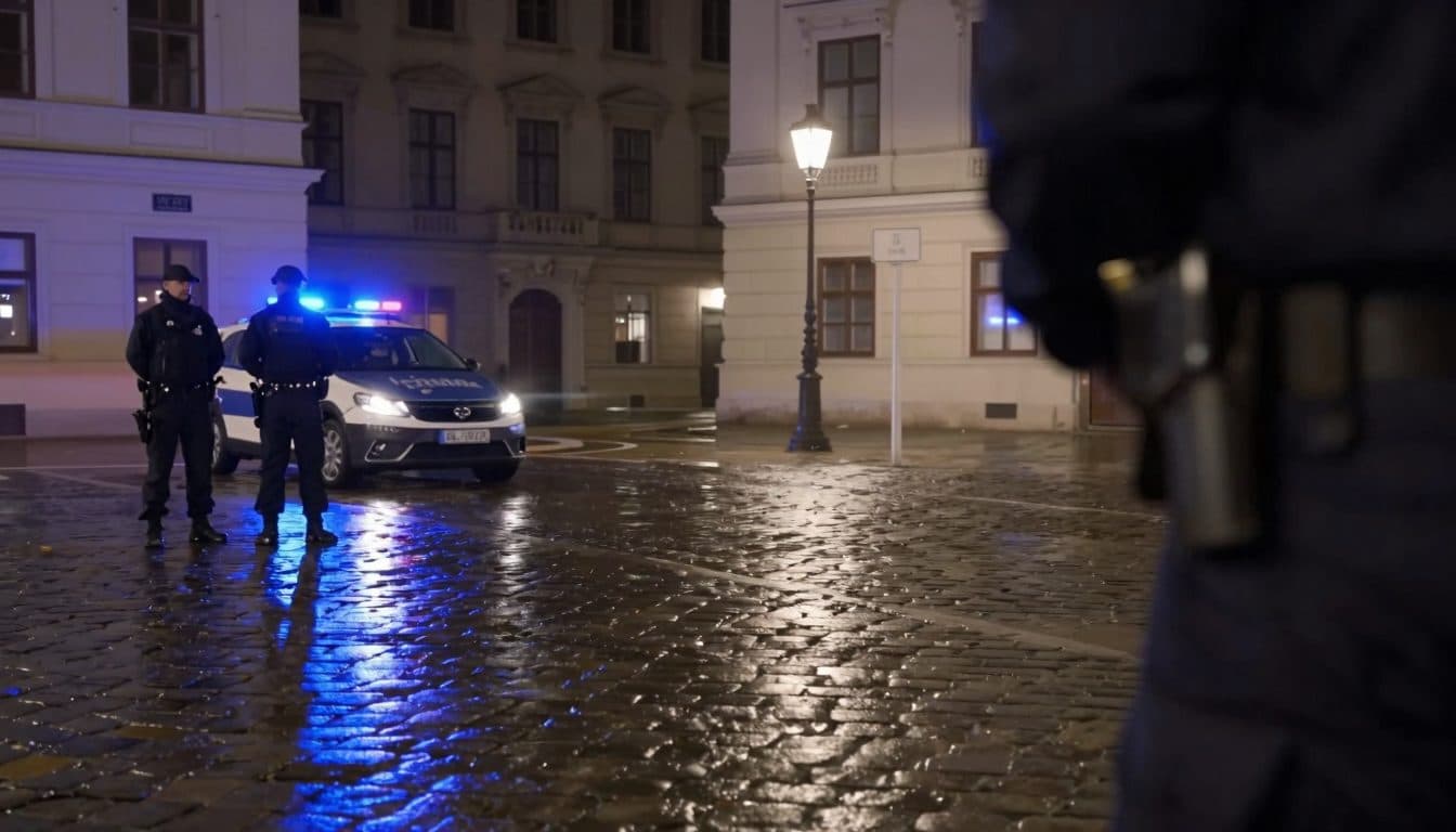 Femme ivre tente de s'emparer de l'arme d'une policière à Ottakring et est poursuivie