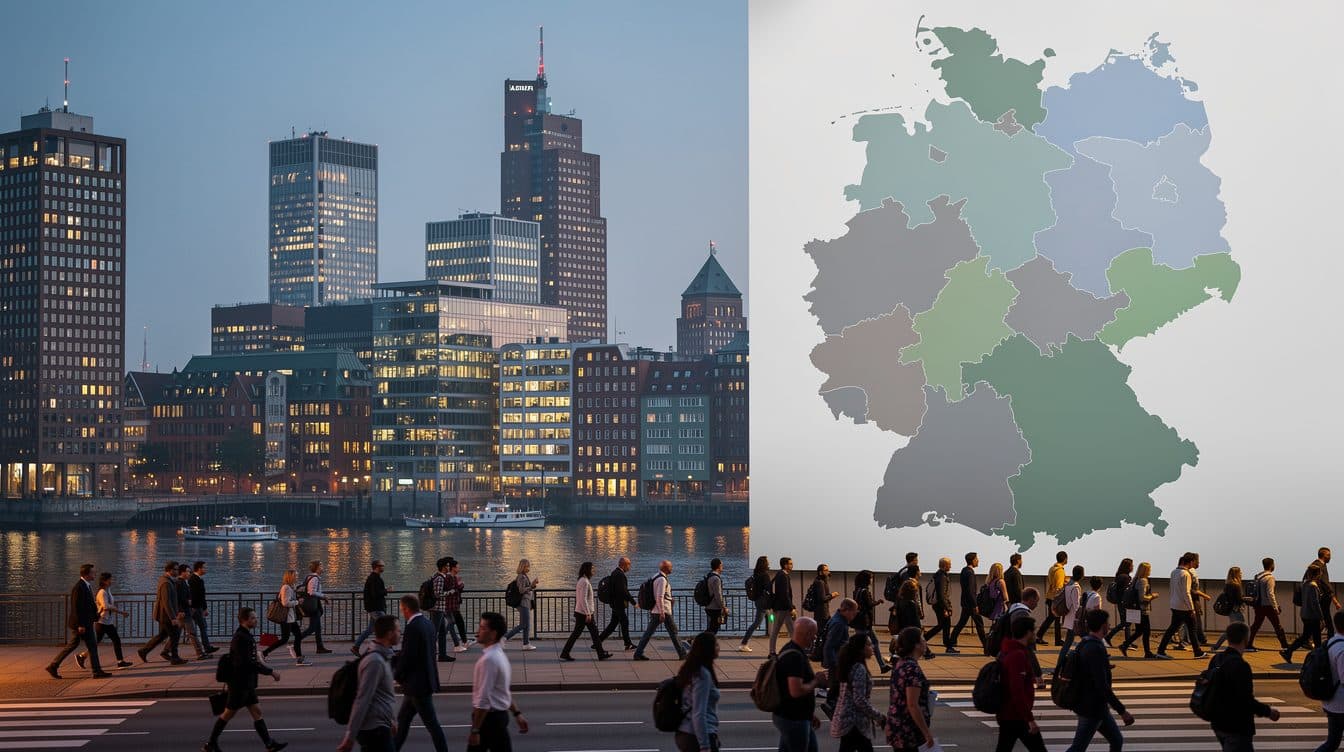 La population en Allemagne a de nouveau baissé en 2025 pour la première fois depuis 2020