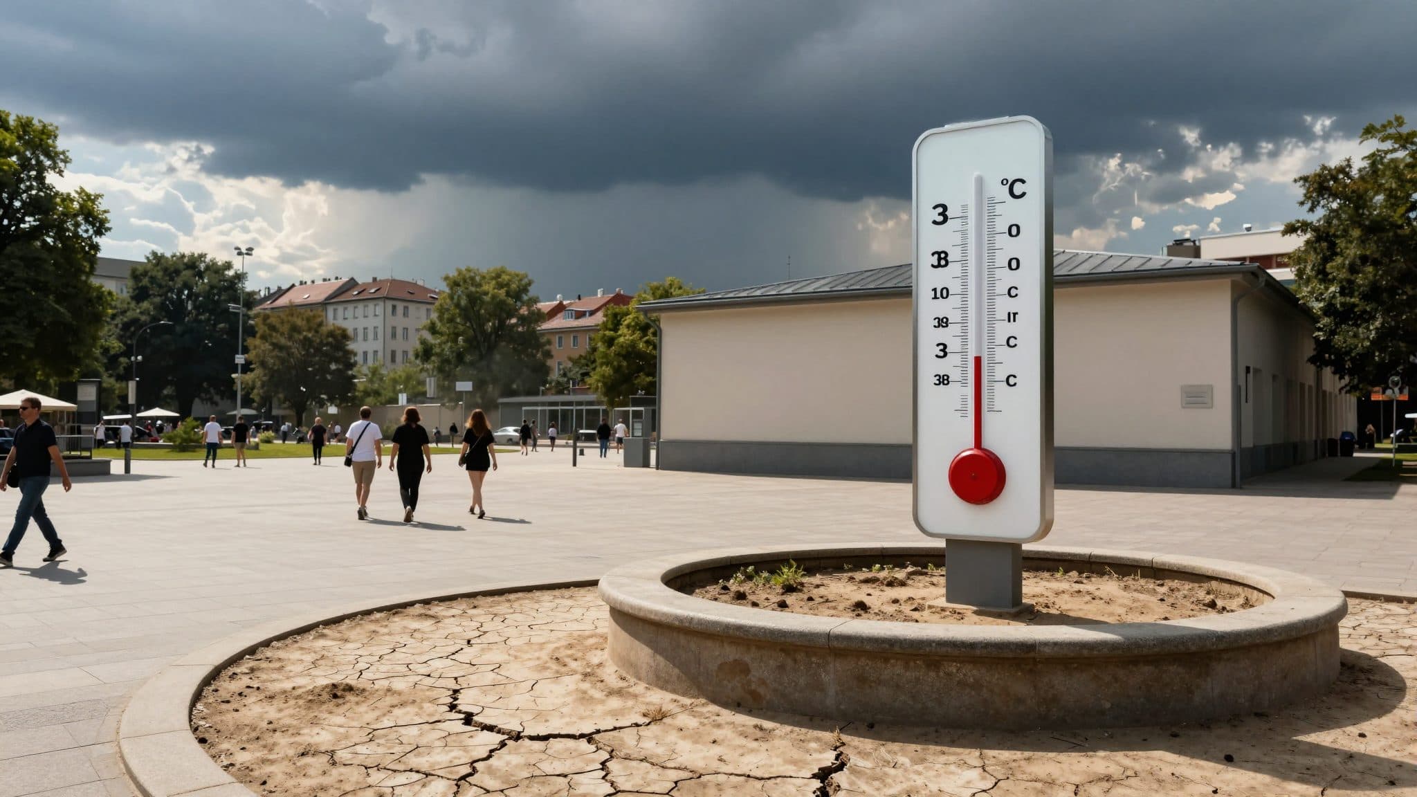 Une vague de chaleur avec des températures allant jusqu'à 38 degrés et des orages s'étend sur l'Allemagne