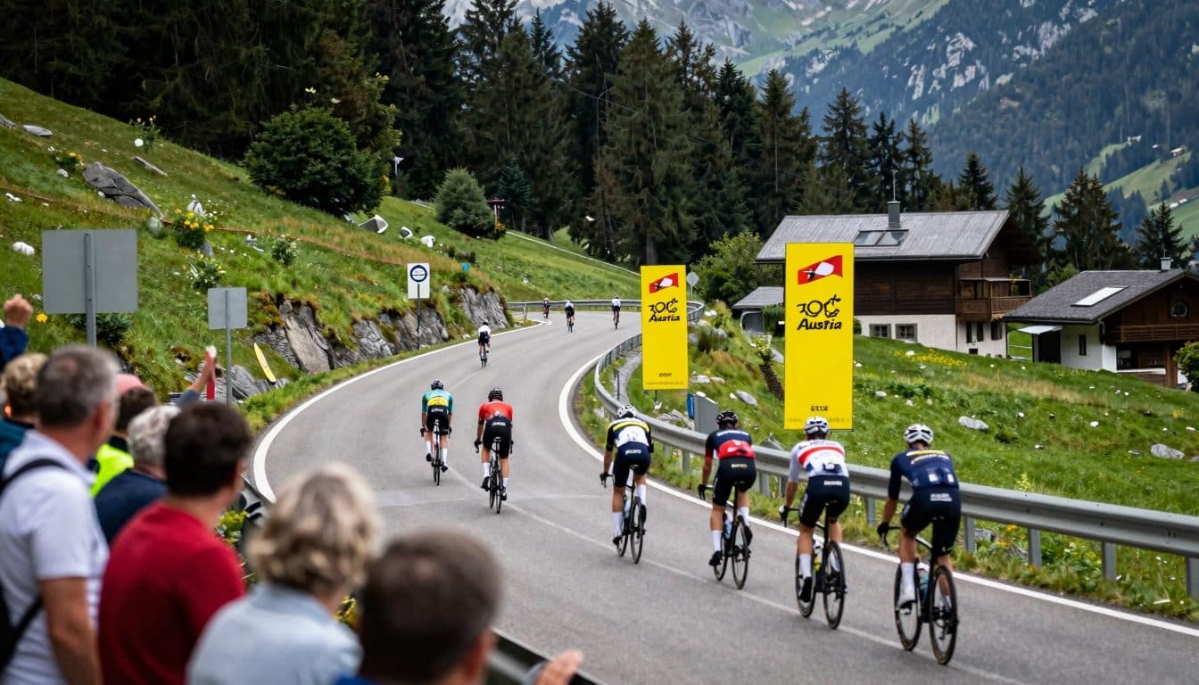 Mühlberger défend la tête du classement général lors de la troisième étape de la Tour of Austria