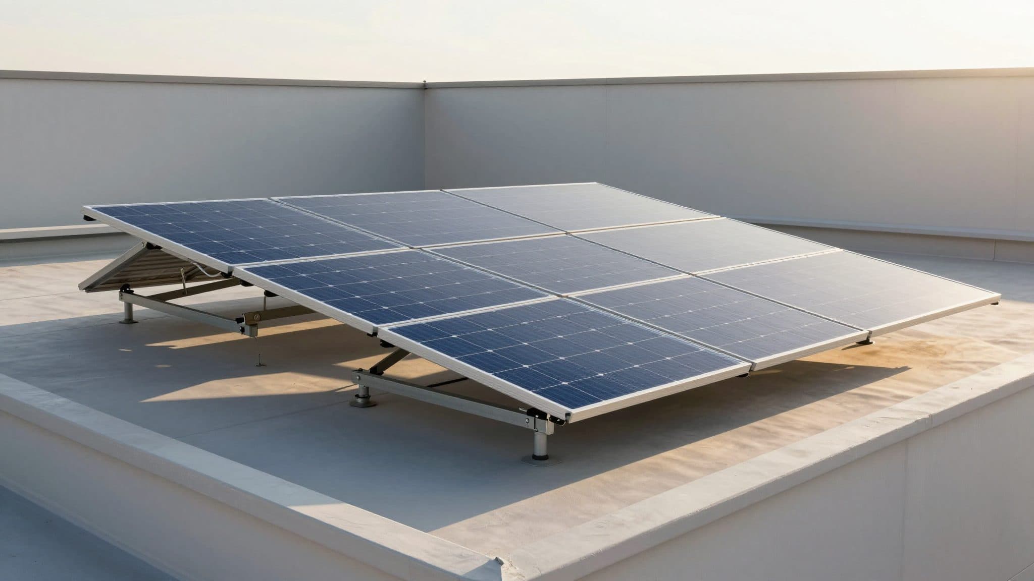Le système solaire pliable et orientable de TU Graz fournit jusqu'à 56 pour cent de courant en plus