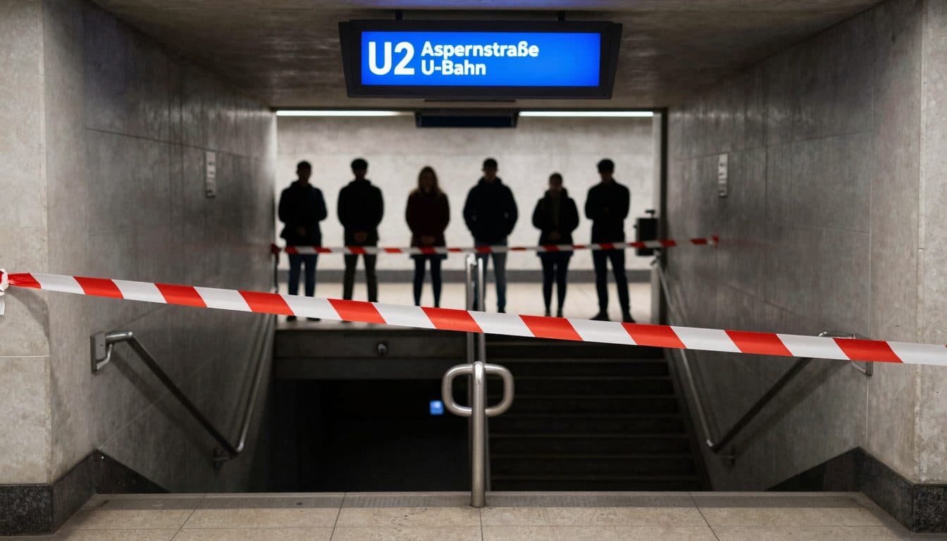 La police viennoise recherche un homme inconnu après une menace au couteau près d'une station de métro