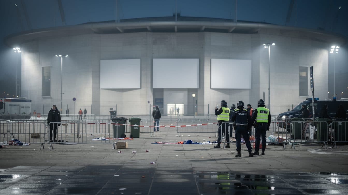 Recherche de fans de Hertha : la police de Berlin publie des photos de 18 suspects