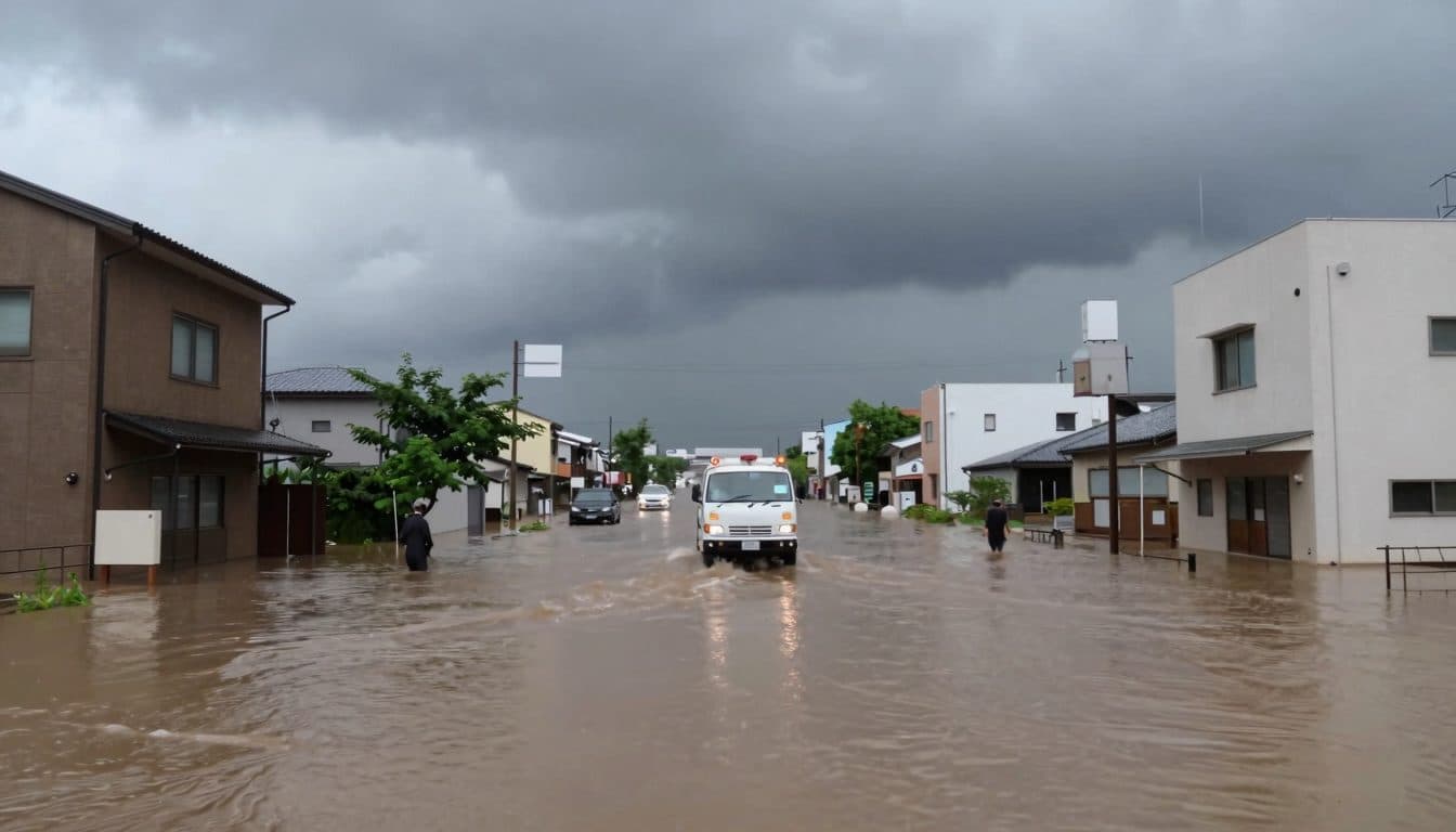 Plusieurs morts après de violentes précipitations dans la région de Tokyo