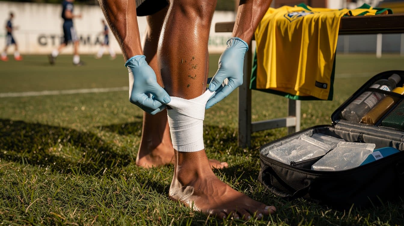 Neymar menace d'être absent plus longtemps en raison d'une blessure au mollet