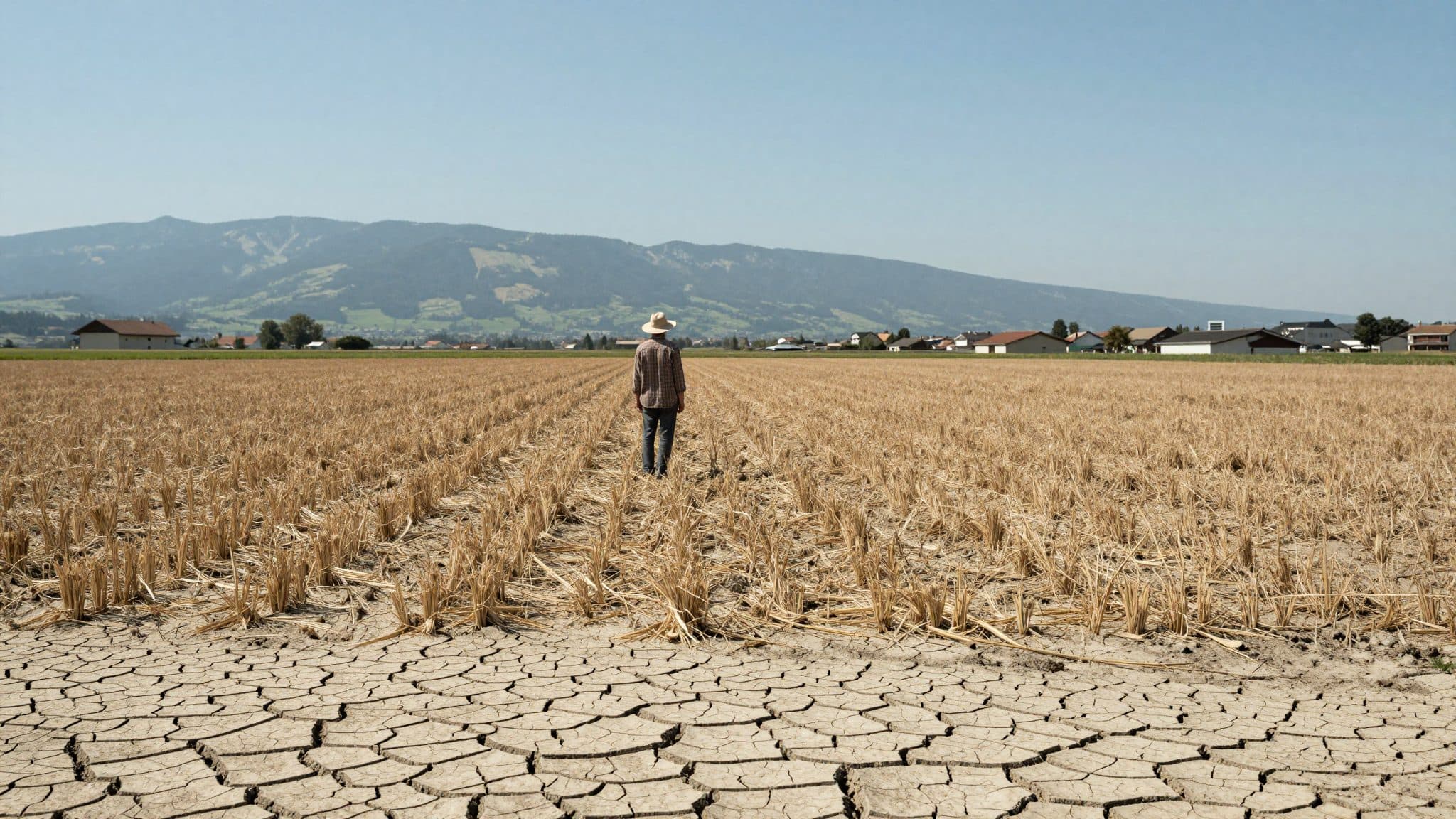 L'assurance agricole suisse signale plus de 1000 exploitations touchées par la sécheresse – Filippini avertit de records historiques