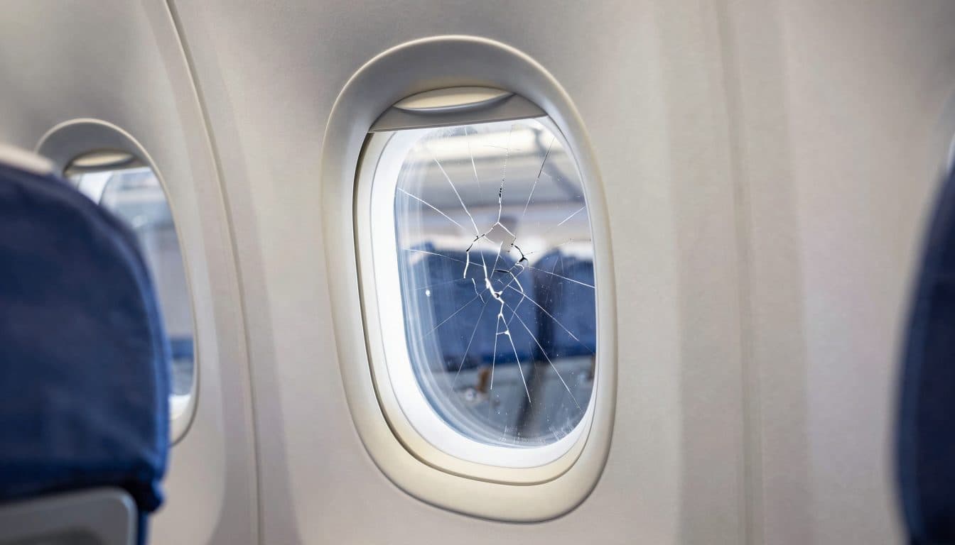 Hublot d'un avion Ryanair se brise : un passager partiellement aspiré hors de l'appareil