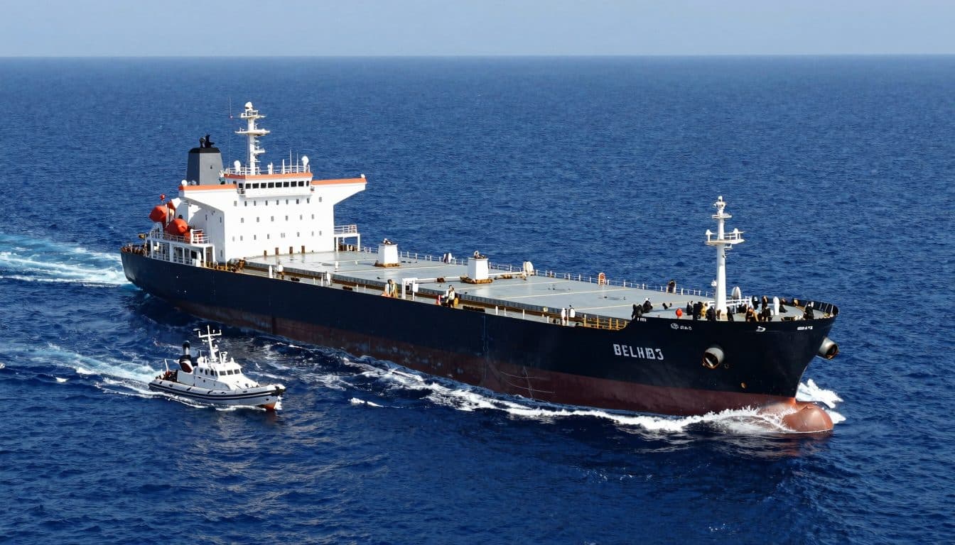 Opération italienne contre la flotte fantôme russe : le pétrolier « Toa Payoh » contrôlé en Méditerranée