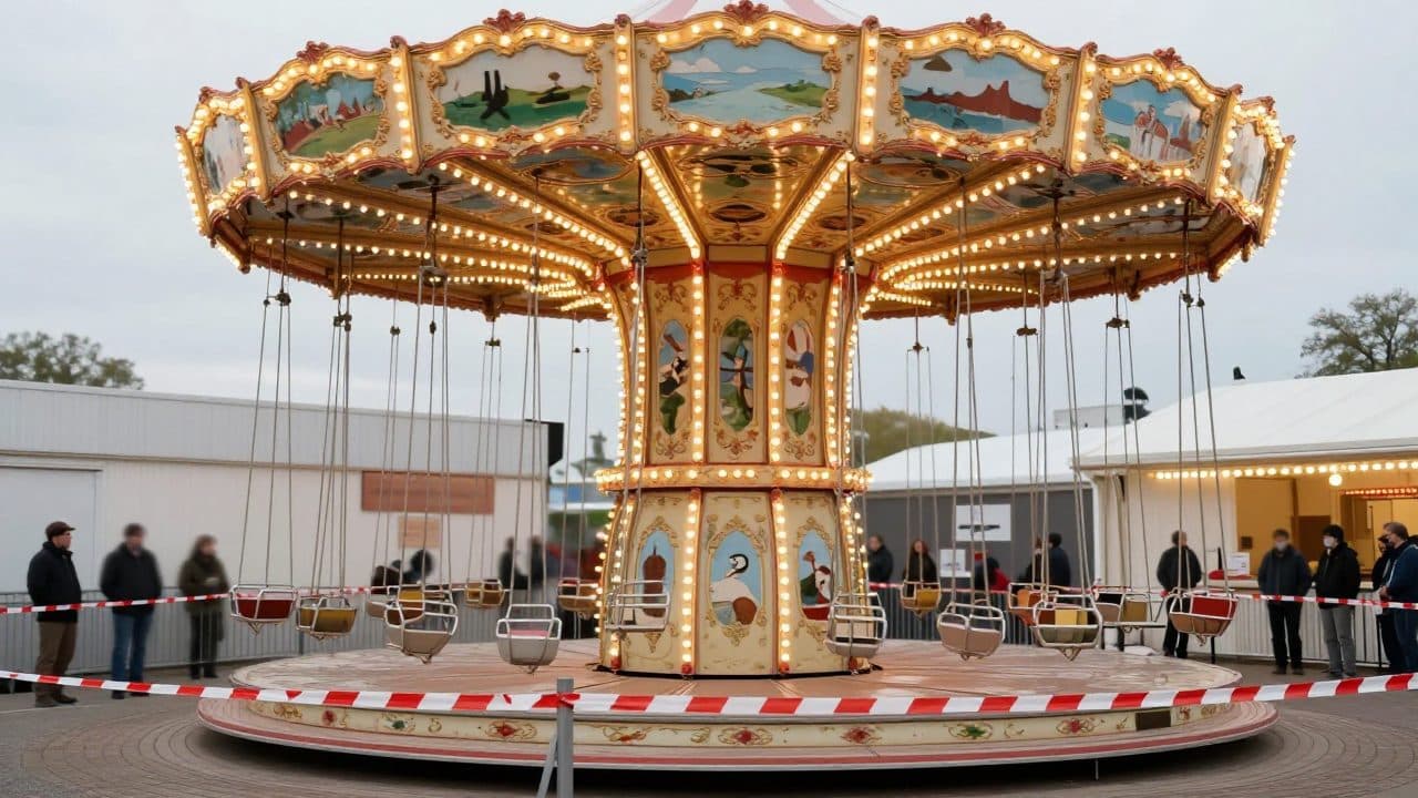 Panne technique sur un carrousel de la Wiesn : l'attraction reprend du service après autorisation
