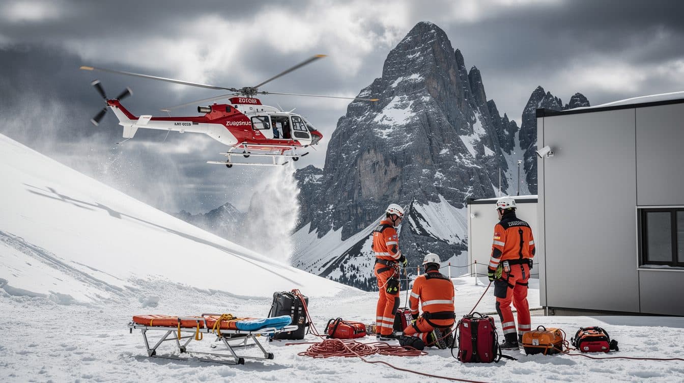 Un jeune alpiniste allemand meurt dans une chute de 250 mètres sur la Zugspitze