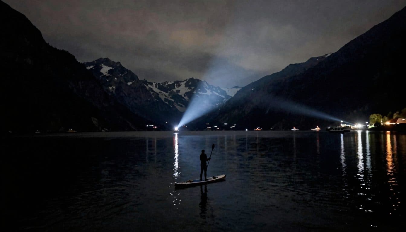 Un paddleboard à la dérive déclenche une grande opération de recherche nocturne au Fuschlsee