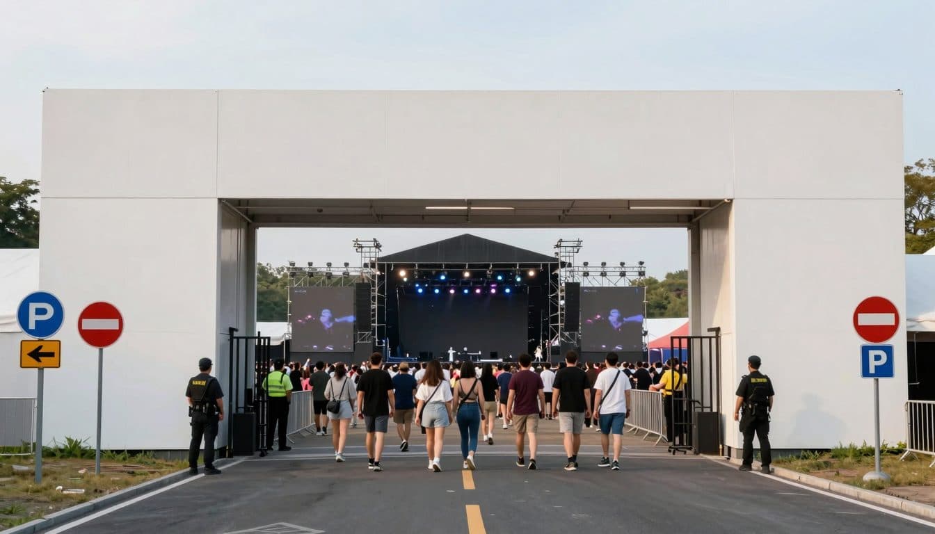 St. Pölten se prépare au festival Frequency avec quelque 50 000 visiteurs par jour