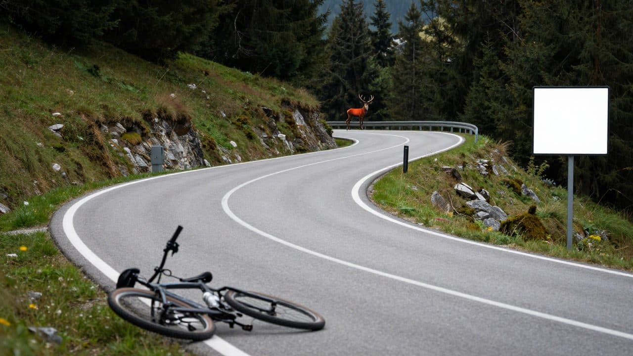 Cycliste meurt après une collision avec un cerf sur la route panoramique du Rossfeld