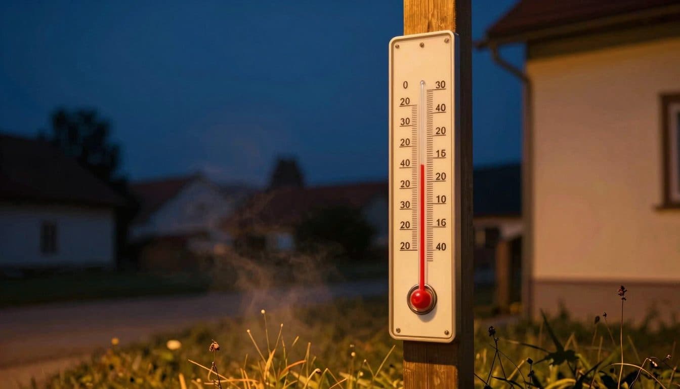 Record de chaleur en Autriche : la nuit la plus chaude depuis le début des relevés avec 27,5 degrés en Basse-Autriche