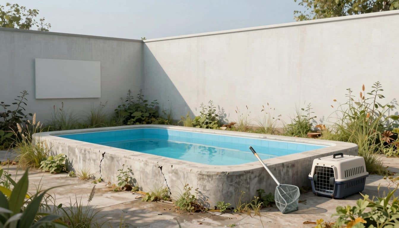 Les pompiers volontaires de Schwechat sauvent sept chatons d'une piscine vide