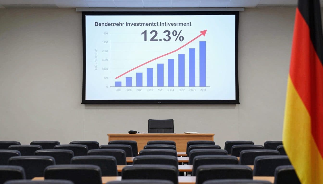Les investissements publics en 2025 en hausse comme jamais depuis 25 ans – la Bundeswehr porte cette augmentation
