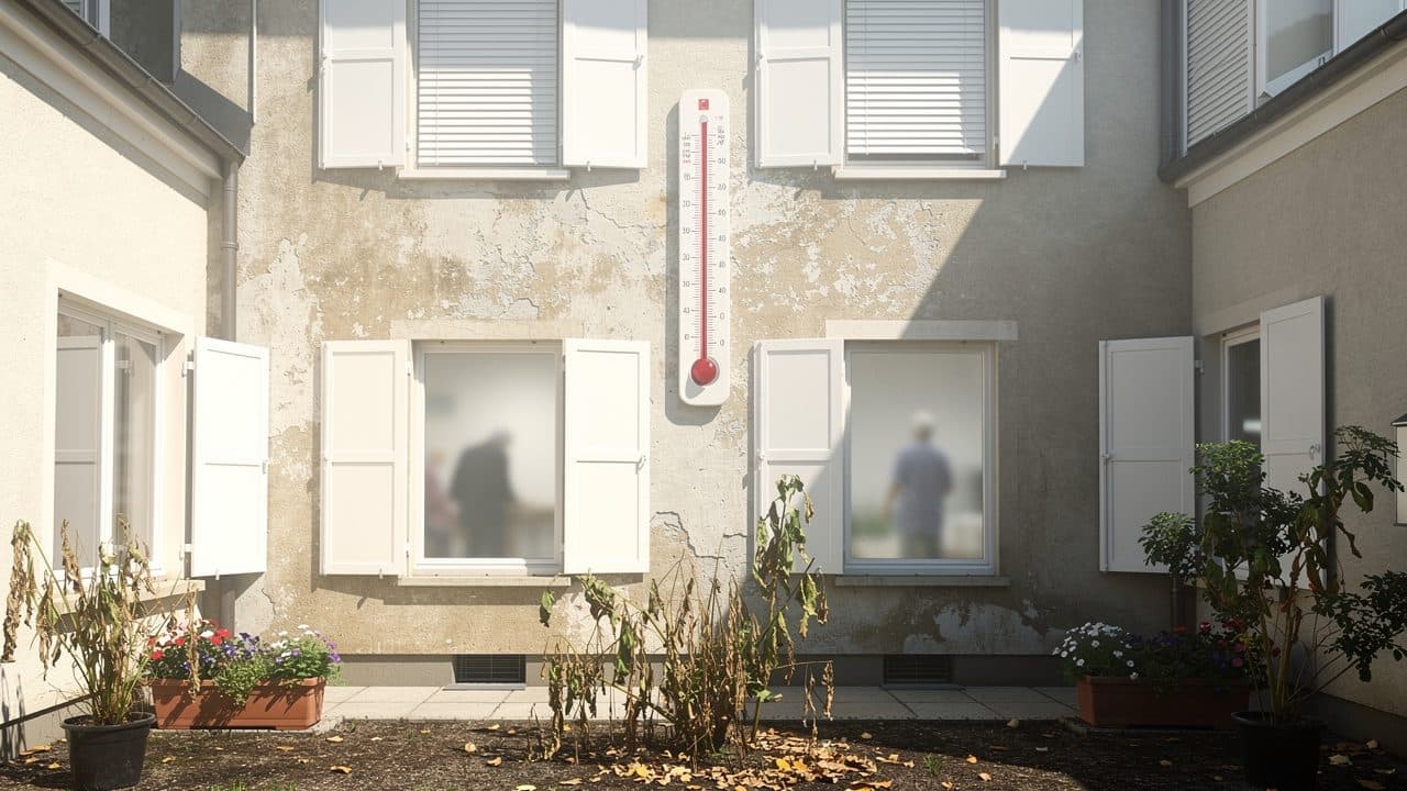Analyse de la charge thermique dans les établissements de santé autrichiens en cours