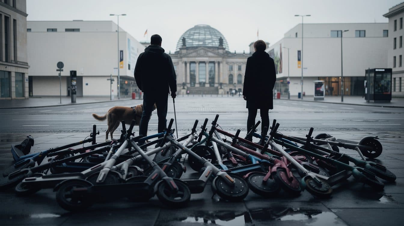 Sondage : une majorité d'Allemands réclame un durcissement de la réglementation sur les trottinettes électriques