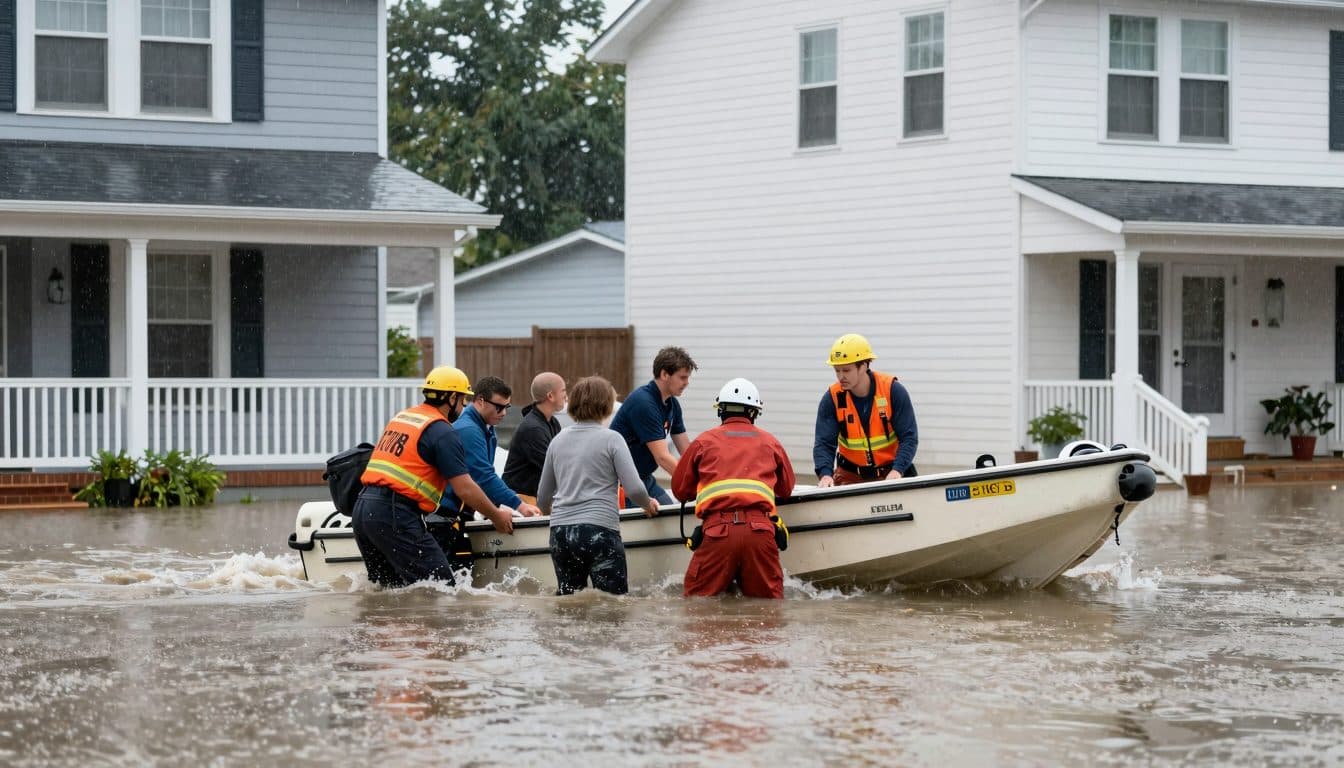 Des dizaines de personnes secourues lors d'inondations historiques en Indiana alors que les tempêtes se poursuivent dans le Midwest
