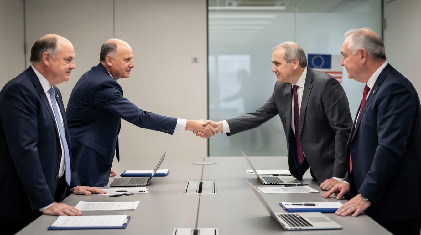 L'UE et les États-Unis finalisent un accord commercial controversé