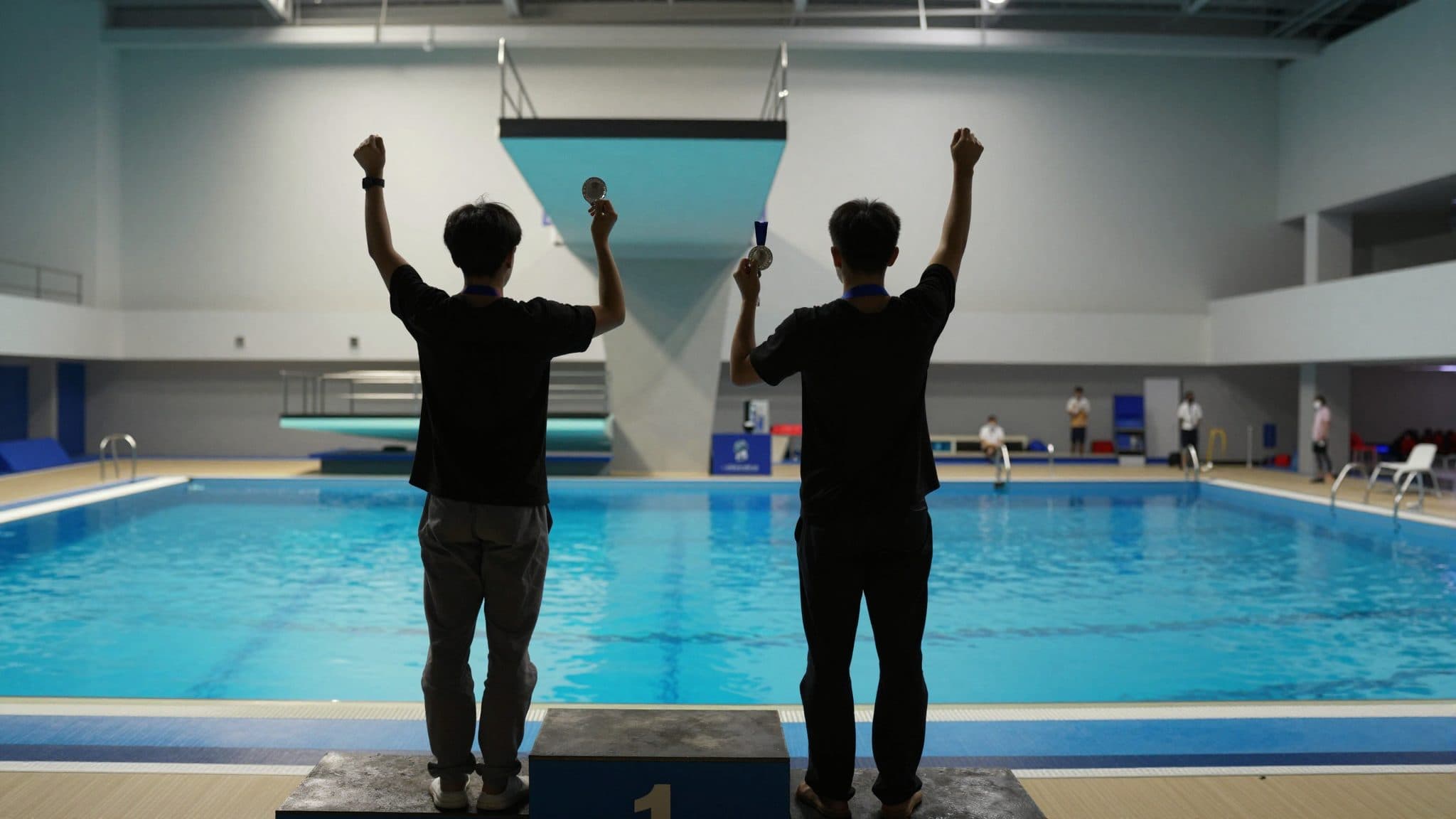 Première médaille européenne pour Pfeif/Wassen : argent en plongeon synchronisé du haut du tremplin
