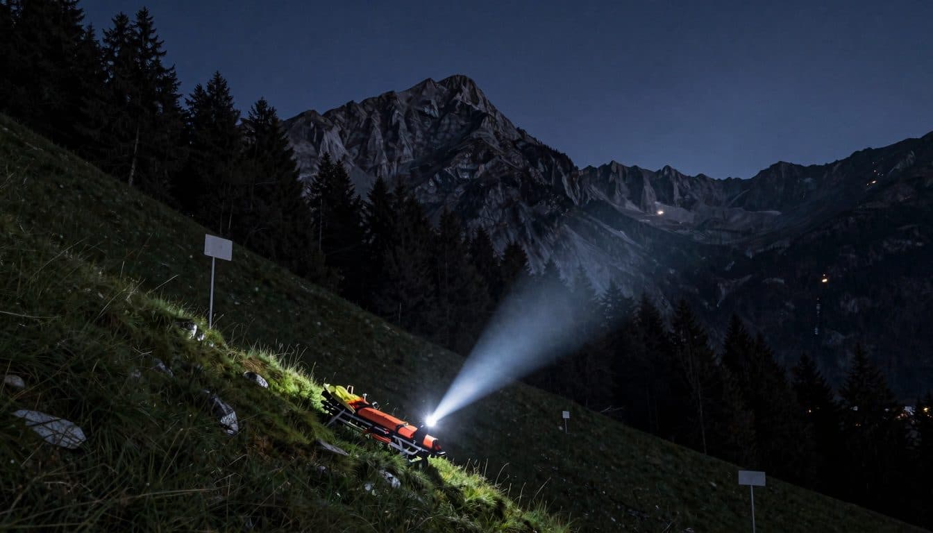 Un touriste allemand de 69 ans fait une chute d'environ 30 mètres sur une pente à Mayrhofen