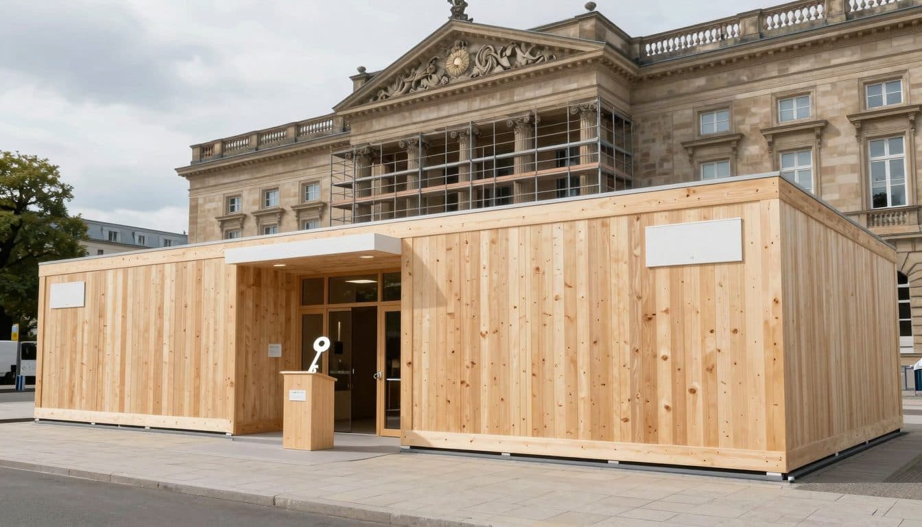 Steinmeier aménage dans une résidence officielle provisoire pendant la rénovation du château de Bellevue