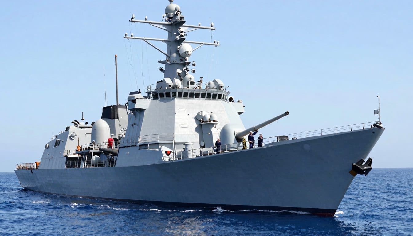 Le destroyer américain USS Benfold a perdu son alimentation électrique pendant quatre jours dans le Pacifique, selon un responsable