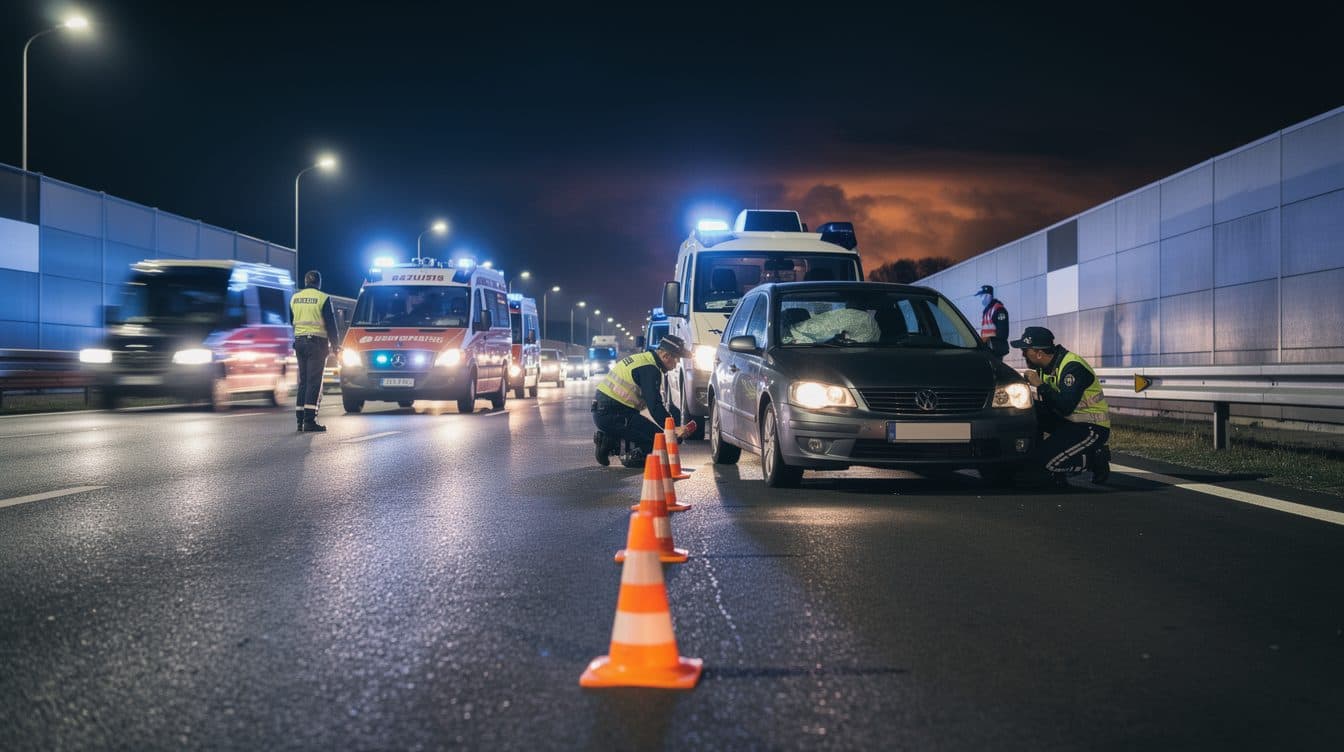 Un mort dans un accident sur l'autoroute A2 en Basse-Autriche : appel à témoins