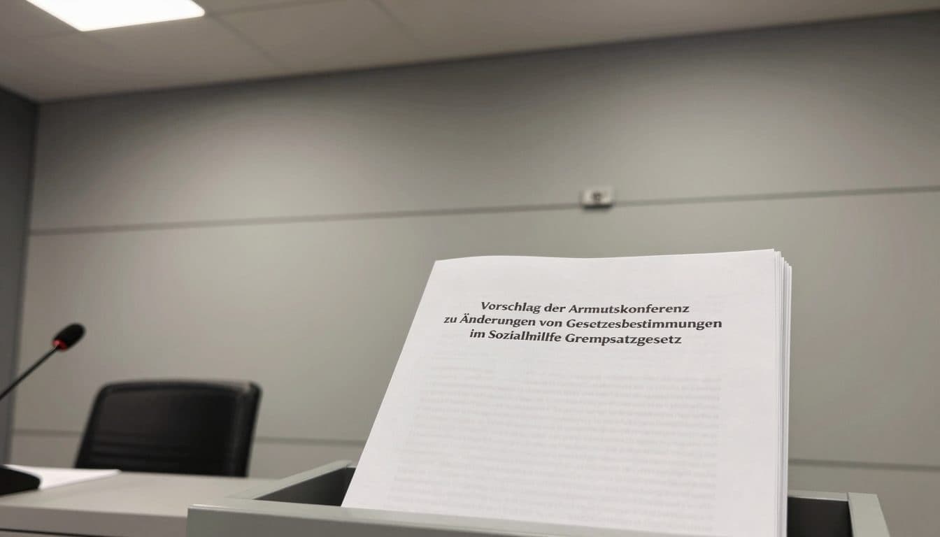 La Conférence sur la pauvreté présente un projet de loi complet pour l'aide sociale NOUVELLE