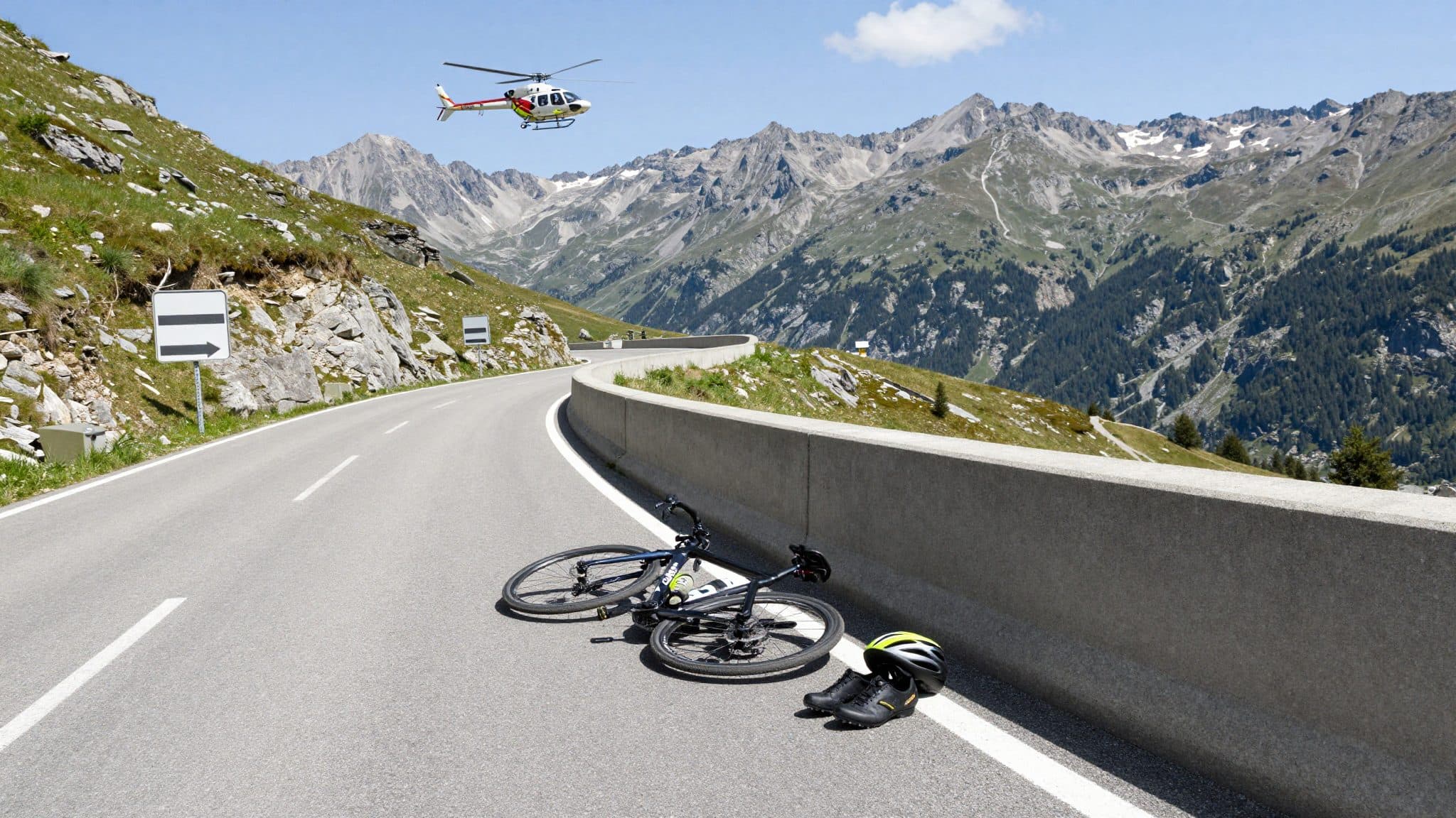 Cycliste allemande décède après un accident de moto impliquant l'ancien skieur Peter Runggaldier au col du Sella