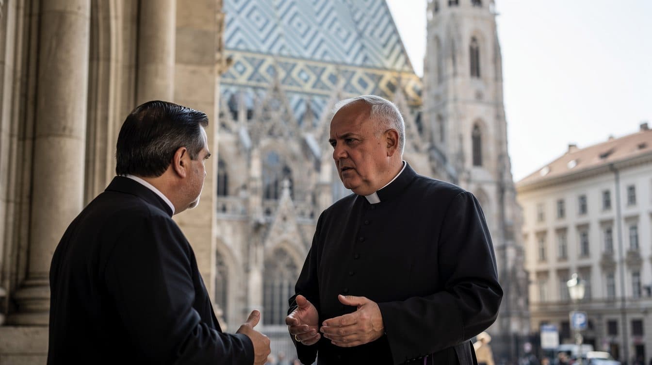 Le prêtre controversé de la cathédrale Saint-Étienne de Vienne envisage de prendre sa retraite