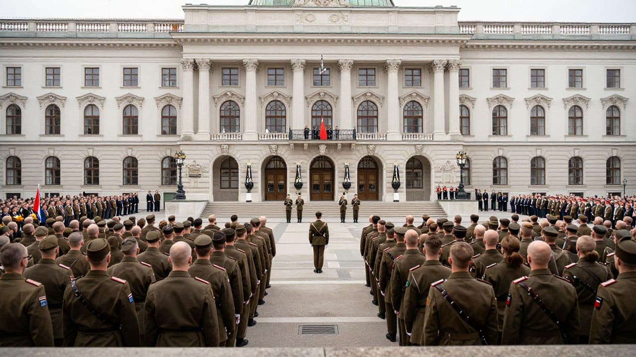 Fête nationale : Bundesheer et politique à Vienne