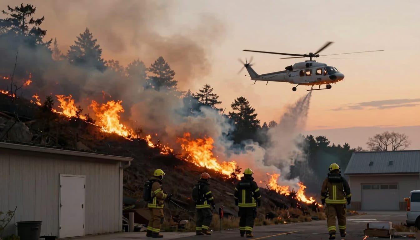 Incendies de forêt en Europe du Sud : des milliers de personnes évacuées, deux morts près de Thessalonique