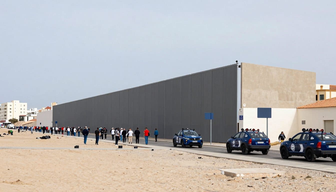 Des milliers de personnes franchissent la frontière marocaine pour entrer dans l'enclave espagnole de Ceuta