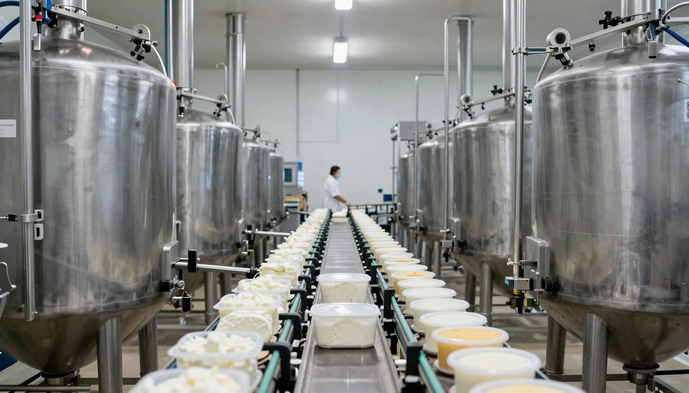 Berglandmilch investit 25 millions d'euros dans la production de fromage blanc et de fromage frais à Aschbach