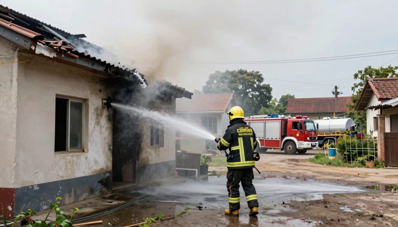Incendie majeur à Margarethen am Moos : quatre blessés et 140 secouristes mobilisés