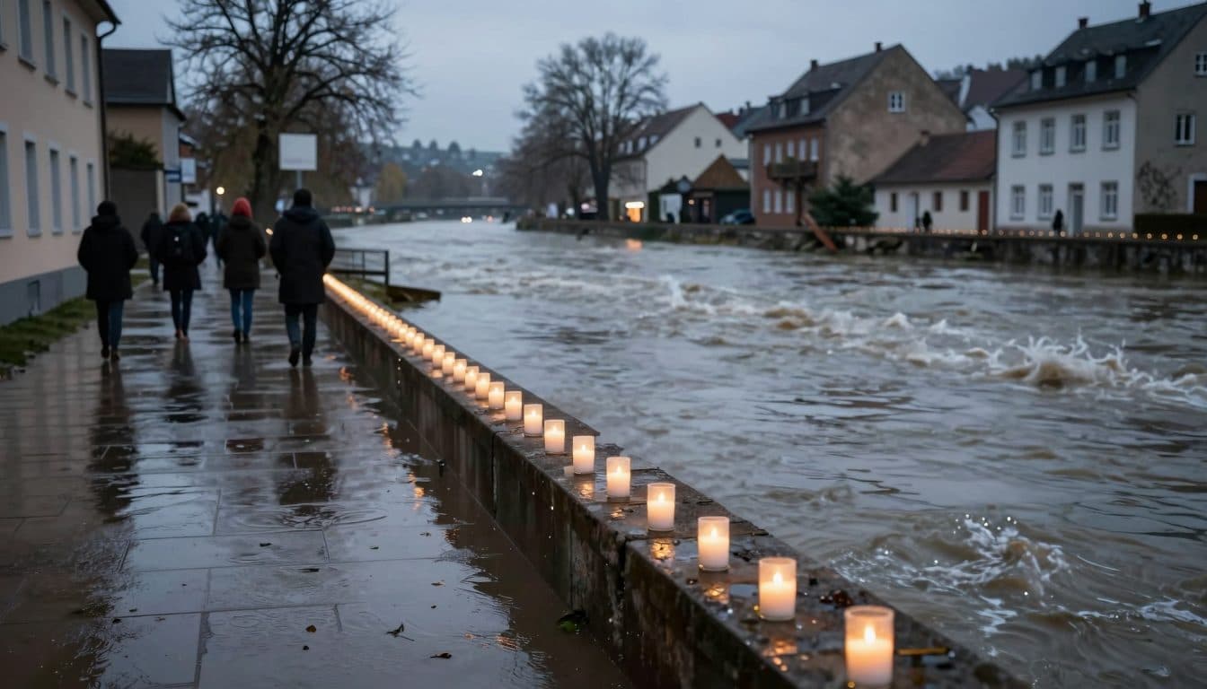 Cinq ans après la catastrophe des inondations : la Rhénanie-du-Nord-Westphalie rend hommage aux victimes