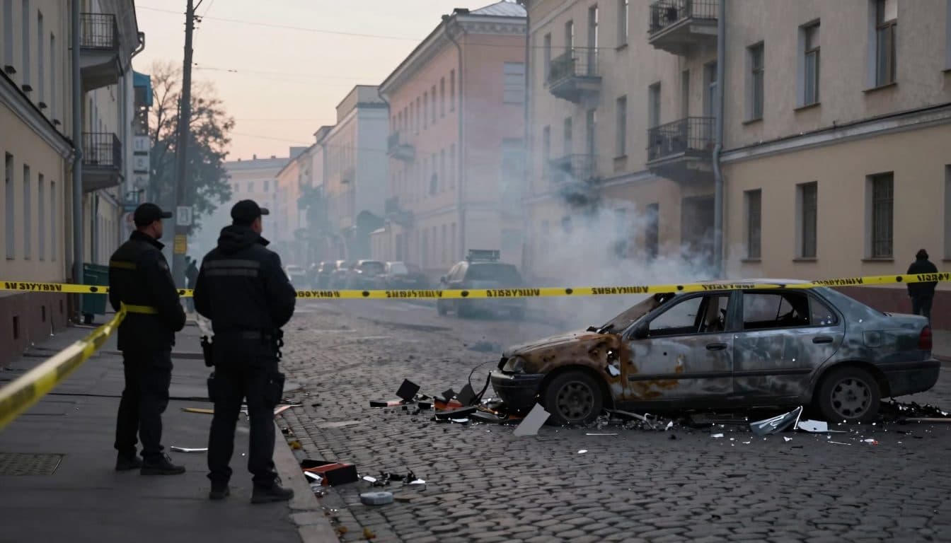 Une explosion à Saint-Pétersbourg tue un officier russe de haut rang
