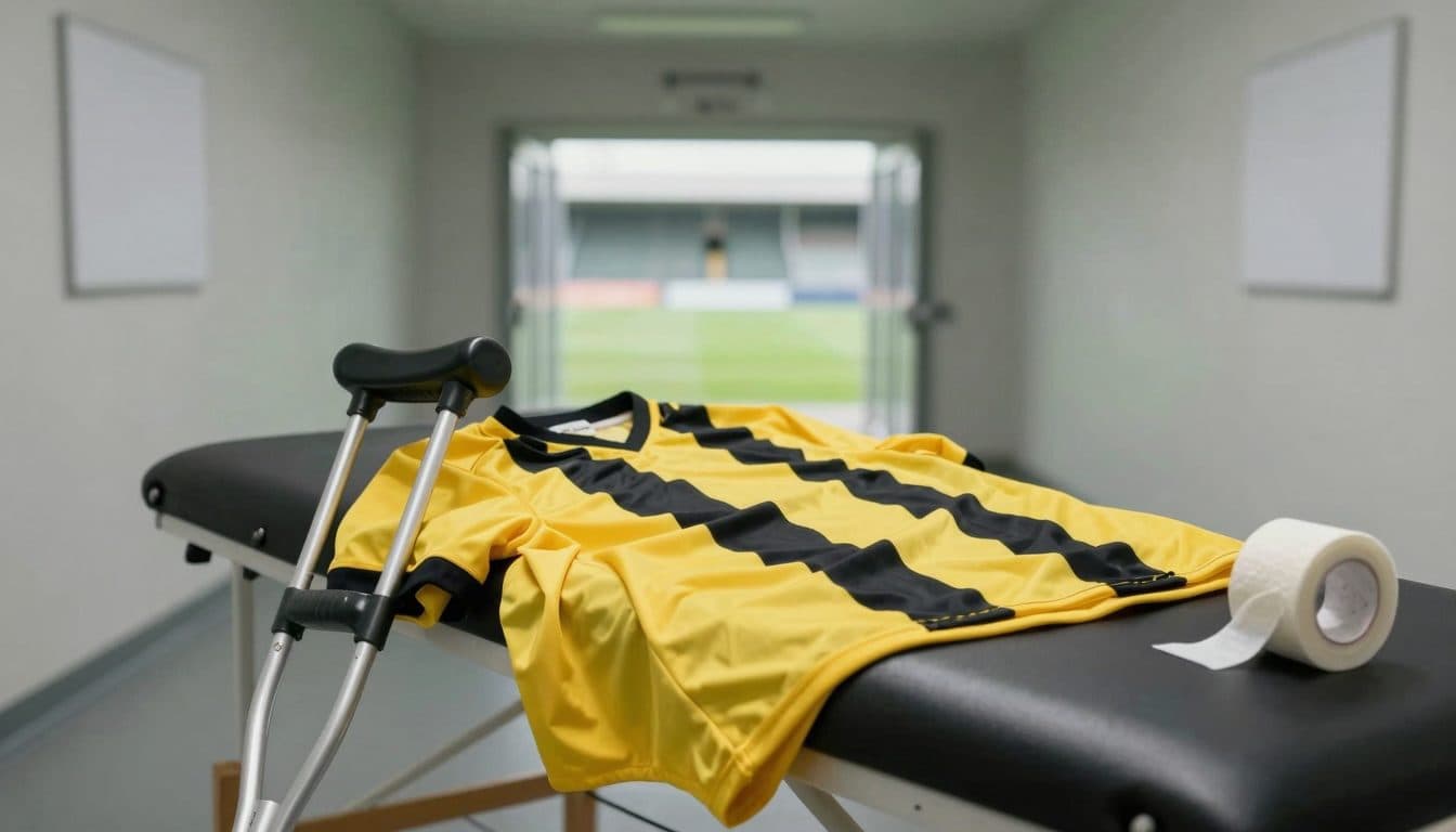 Le BVB craint une rupture des ligaments croisés après la blessure de Konstantelias