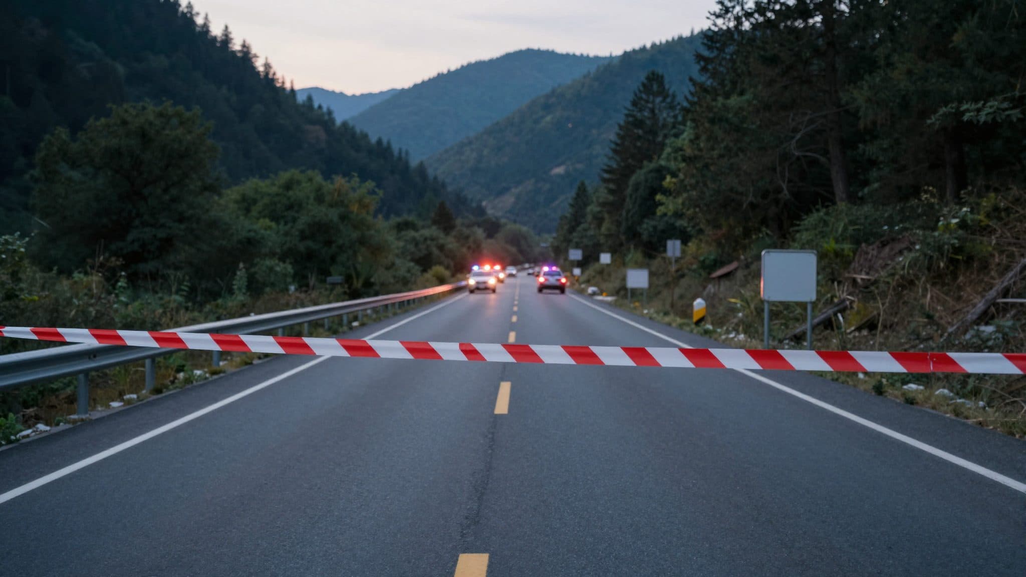 Accident frontal mortel sur la B96 près de Frojach : une sexagénaire sort de la route