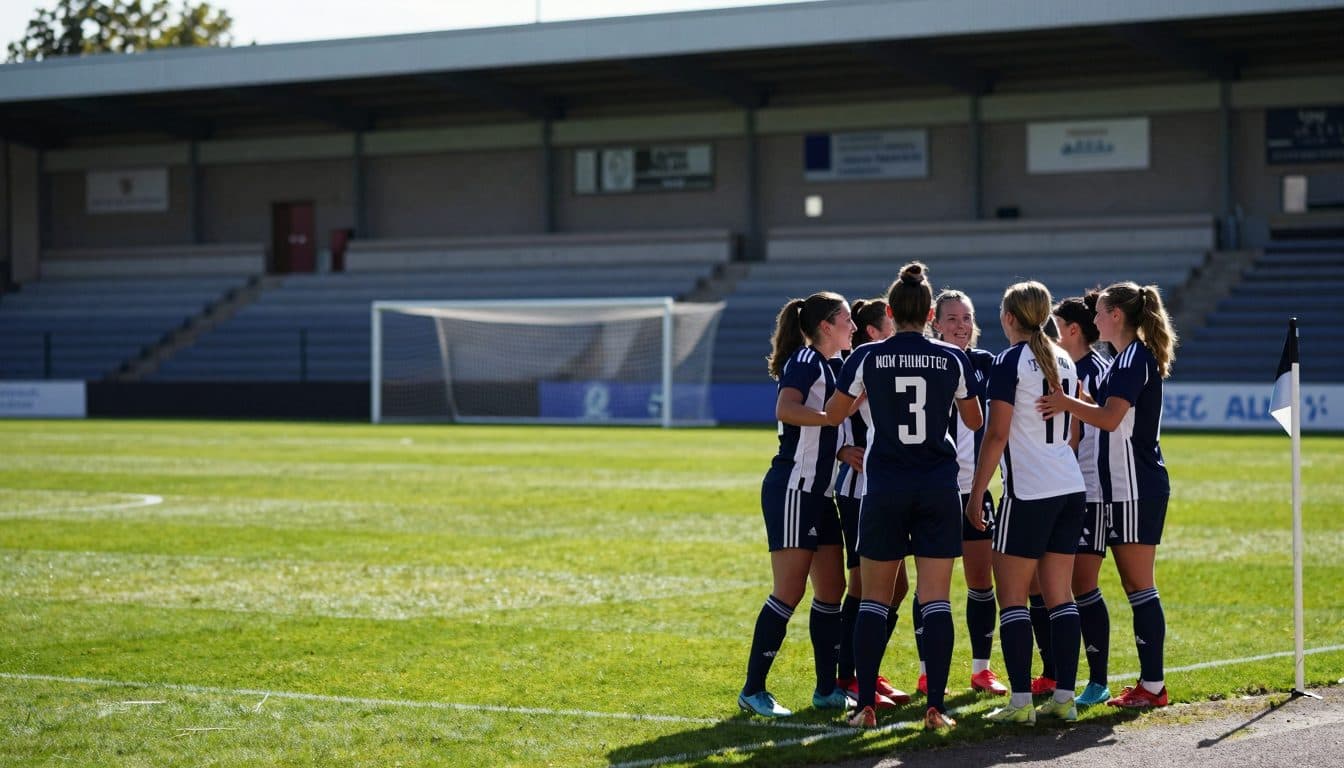 Les footballeuses du Hertha célèbrent une première victoire historique en deuxième division contre Turbine Potsdam