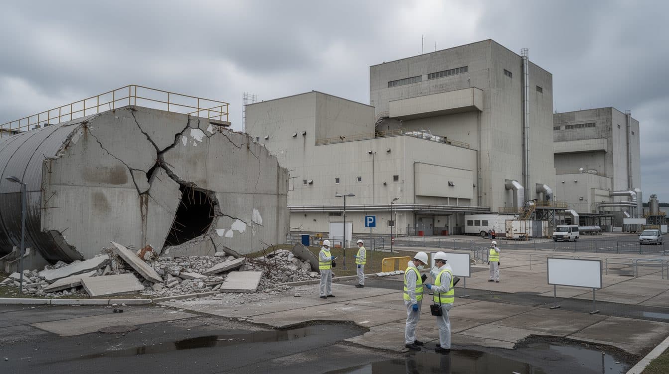 L'AIEA confirme des dégâts sur un bâtiment de la centrale de Zaporijjia après une frappe de drone présumée