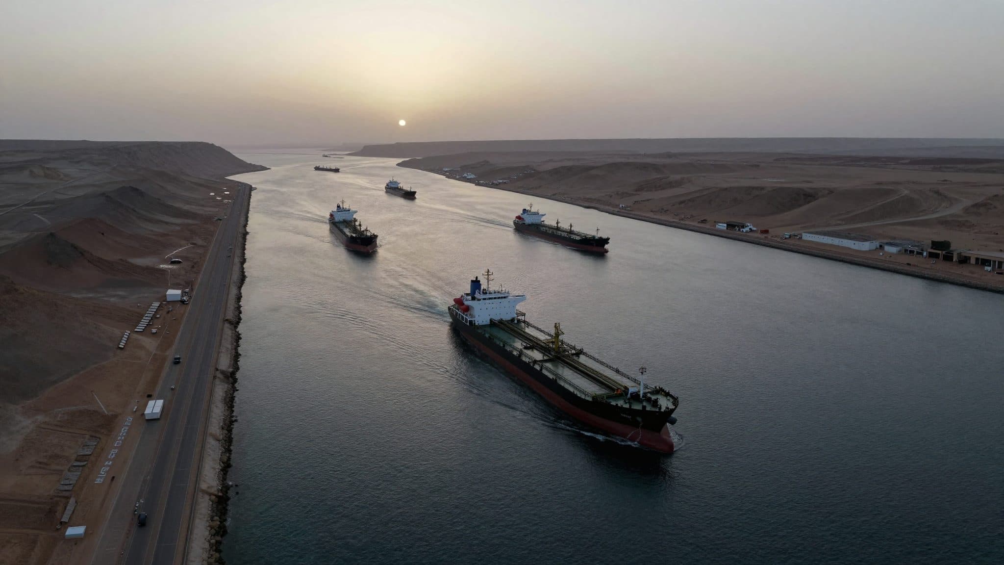 Attaques des Houthis en mer Rouge : le trafic maritime se déroute, les prix du pétrole reculent nettement