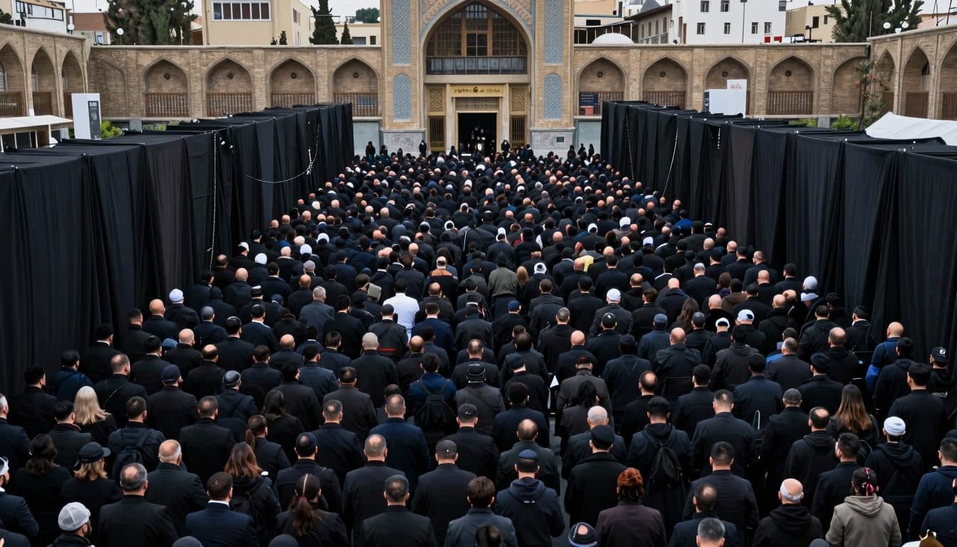 Cérémonie funèbre pour l'ayatollah Khamenei : Téhéran orchest une démonstration de force de plusieurs jours